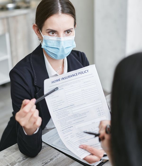 Woman security specialist working on data protection